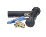MN70075GBLACK Strahman Valves Mini Nozzle, Black, W/Grdn Swvl