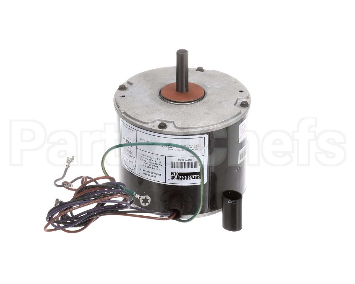 MOT18688 Trane Motor, 1/8 Hp, 200-230V, 48 Frame, 825 R