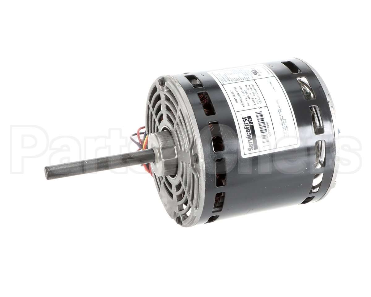 MOT18967 Trane Motor; 1/2 Hp, 460 V, 48 Frame, 1100 Rpm