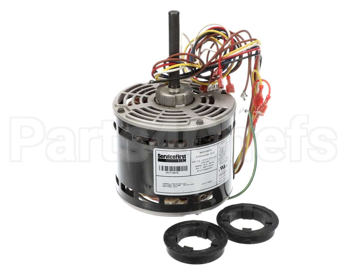 MOT18978 Trane Motor; 1/2 Hp, 115 V, 48 Frame, 1375 Rpm