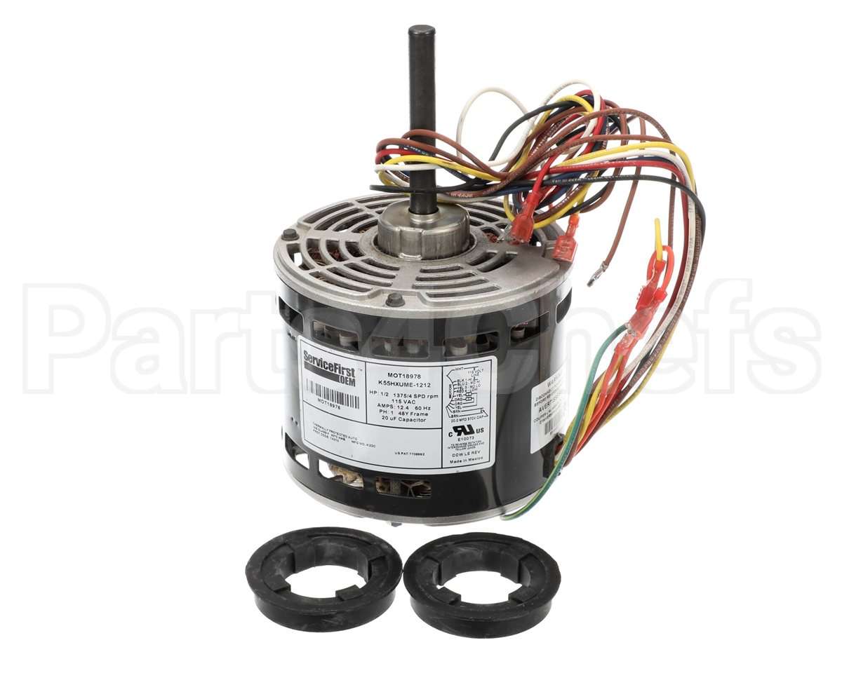 MOT18978 Trane Motor; 1/2 Hp, 115 V, 48 Frame, 1375 Rpm