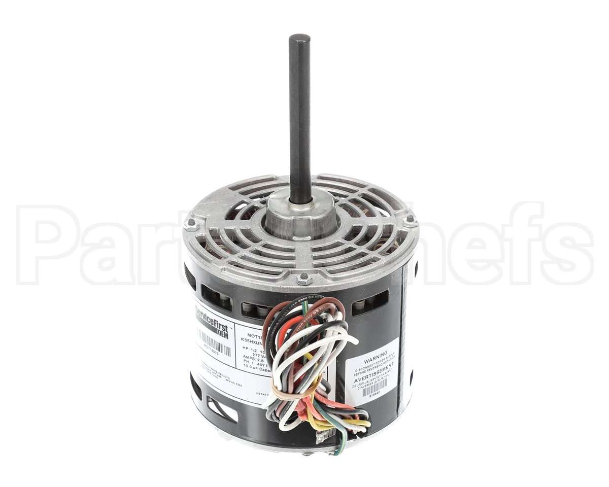 MOT18979 Trane Motor; 1/2 Hp, 277 V, 1075 Rpm