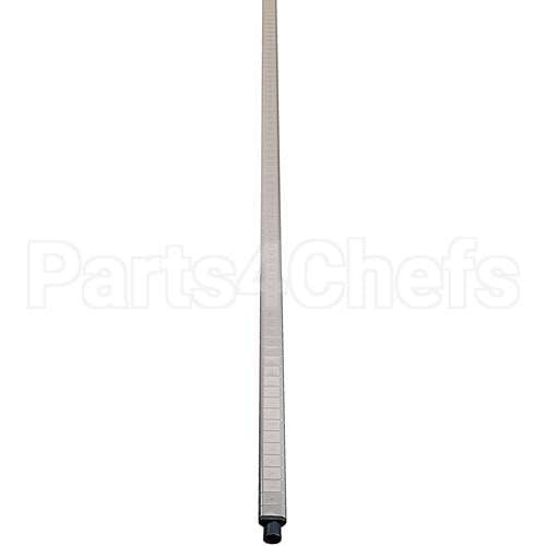 MQ74PE Compatible Intermetro Post, Shelf, 74", New Max Q, Foot