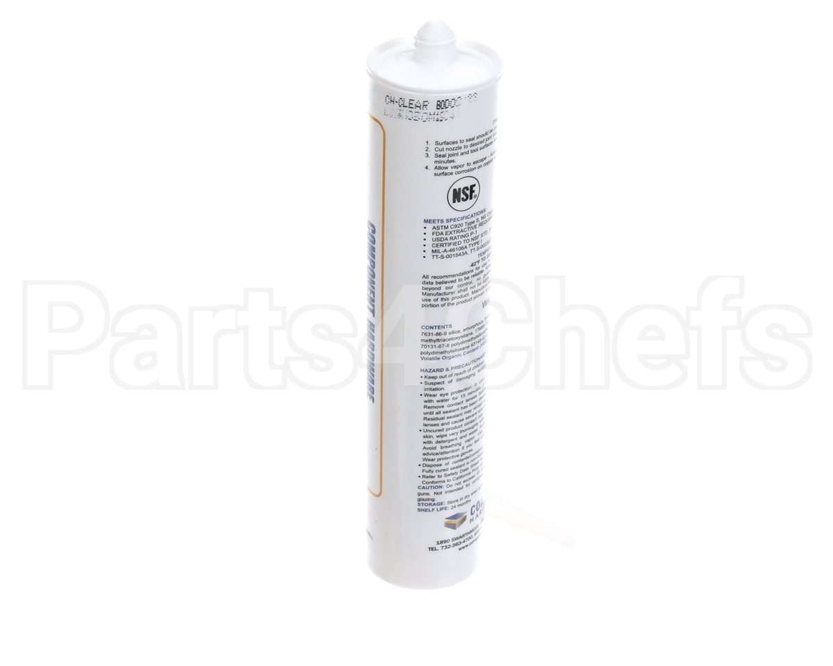 MS01-107 Henny Penny Silastic 11.0 Oz Tube Clear
