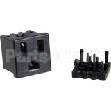 MS1-197 Compatible Henny Penny Receptacle, Nema 5-15R, 125V