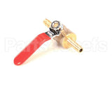 MTLB-4 Lancer Brass Ball Valve 1/4 Barb Low