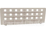 MUD24-8 Compatible Intermetro Divider, Shelf, 8"H X 24"W, Poly