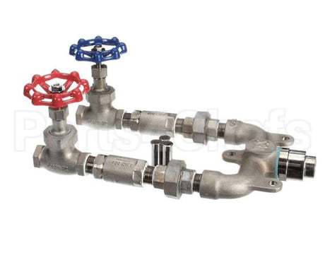MV-0771-12C T&S Brass 34 Mixing Valve Assembly Chrome Plated