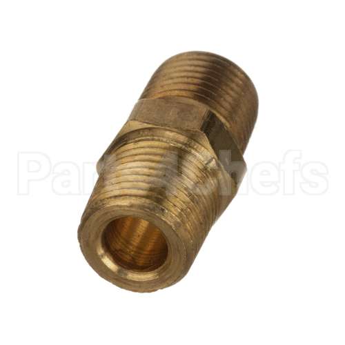 N007 Edlund Nipple, 1/8 Npt Brass Hex (Vmi