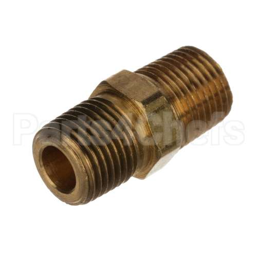 N007 Edlund Nipple, 1/8 Npt Brass Hex (Vmi