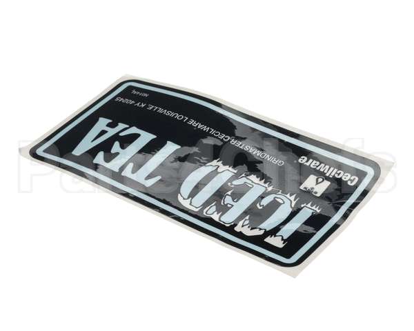 N014AL Grindmaster Cecilware Label Iced Tea - S3/5/10