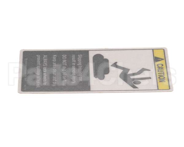 N0175 Bki Decal, Slipping Admonitions