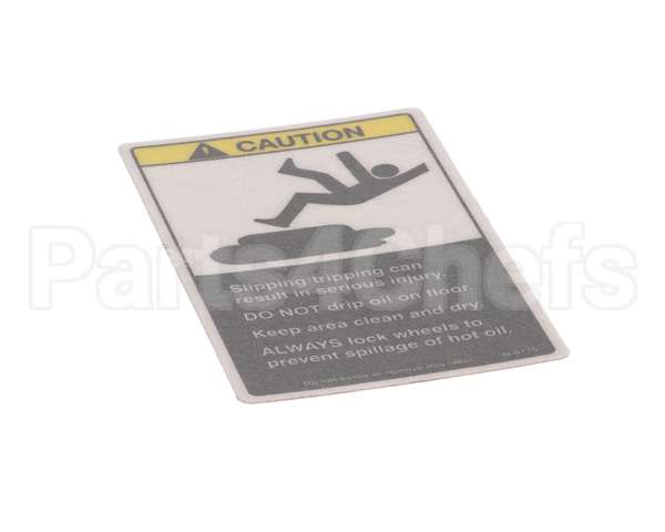 N0175 Bki Decal, Slipping Admonitions