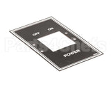 N0494 Bki Decal, Power Switch Ctl Plate