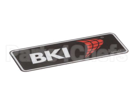 N0517 Bki Decal, Bki Logo, Adhesive Back