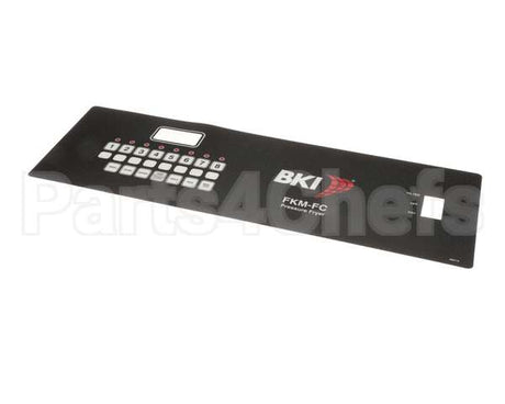 N0710 Bki Decal, Control Panel, Fkm-Fc, Boil Out