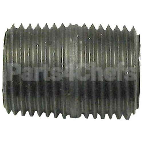 N5010X Compatible Bakers Pride Close Nipple 1/2" Blk