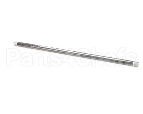 N5217P Bakers Pride Nipple, 3/4 X 27-3/4 , Blk Pip