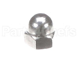 N8-32CAP Food Warming Nut 8-32 Acorn, 18-8