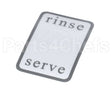 N948AL Grindmaster Cecilware Label Rinse/Serve - Gb/Java