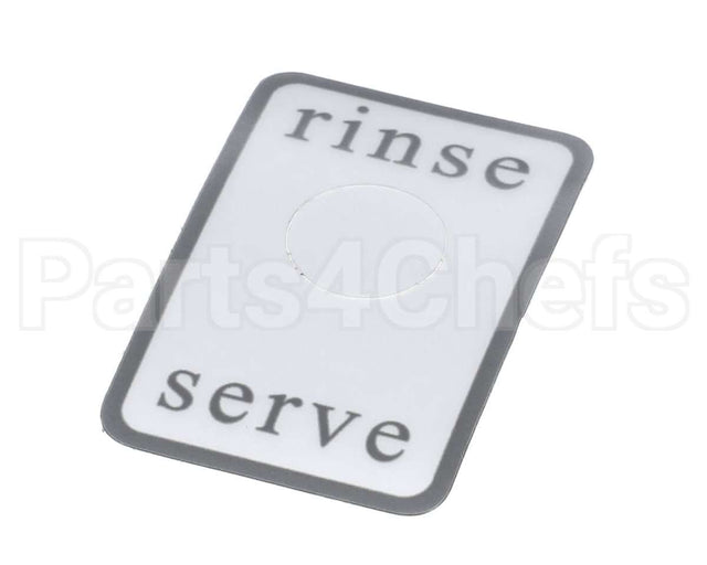 N948AL Grindmaster Cecilware Label Rinse/Serve - Gb/Java