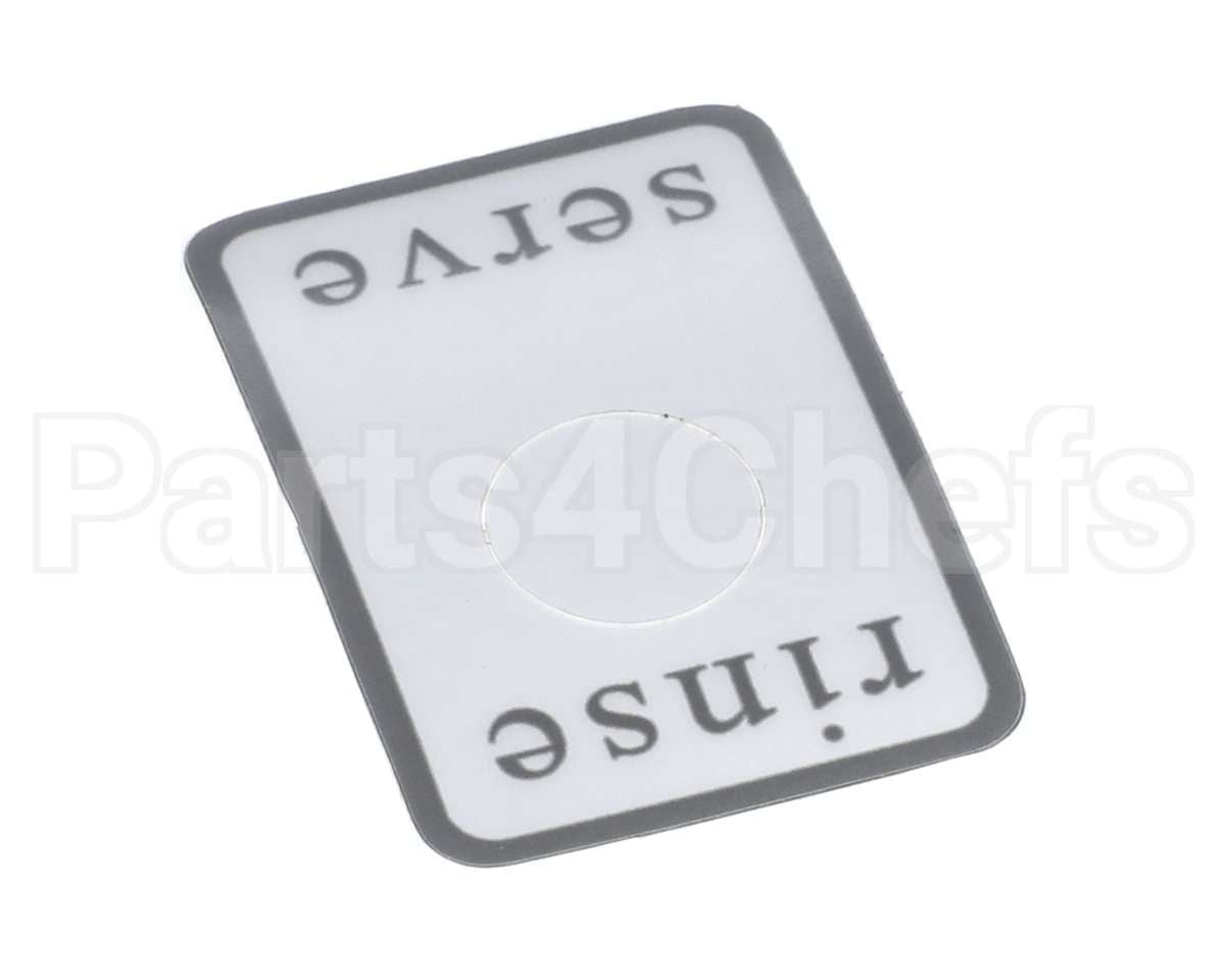 N948AL Grindmaster Cecilware Label Rinse/Serve - Gb/Java