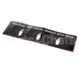 NA88AL Compatible Grindmaster Label Hot Liquid - Gb3 S/Java