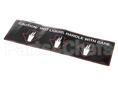 NA88AL Grindmaster Cecilware Label Hot Liquid - Gb3 S/Java