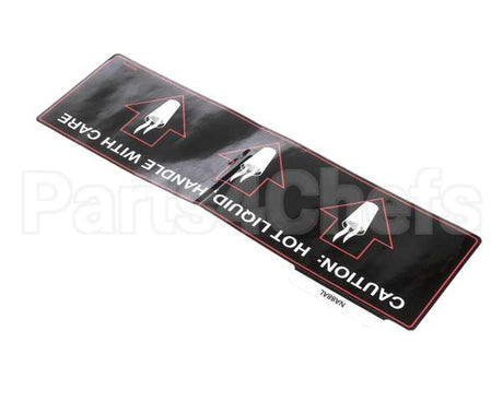 NA88AL Grindmaster Cecilware Label Hot Liquid - Gb3 S/Java