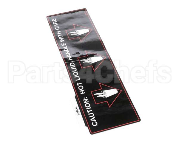 NA88AL Grindmaster Cecilware Label Hot Liquid - Gb3 S/Java