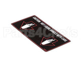 NA89AL Grindmaster Cecilware Label Hot Liquid-Gb2D/M/K