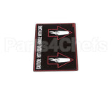 NA89AL Grindmaster Cecilware Label Hot Liquid-Gb2D/M/K