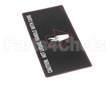 NA91AL Grindmaster Cecilware Label Hot Liquid- Gb1 S