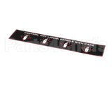 NA93AL Grindmaster Cecilware Label Hot Liquid-Gb4D/M/S