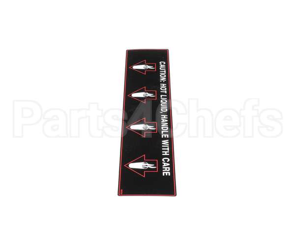 NA93AL Grindmaster Cecilware Label Hot Liquid-Gb4D/M/S
