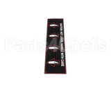 NA93AL Grindmaster Cecilware Label Hot Liquid-Gb4D/M/S