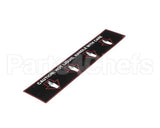 NA93AL Grindmaster Cecilware Label Hot Liquid-Gb4D/M/S