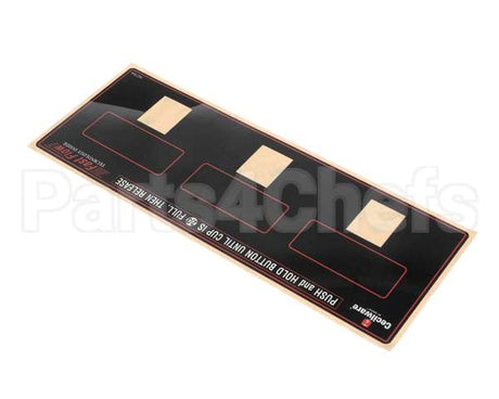 NC75AL Grindmaster Cecilware Label Switch Panel Gb3M/M10/3P
