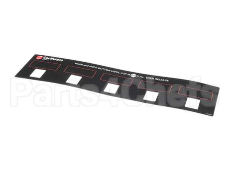 NC76AL Grindmaster Cecilware Label Gb5M