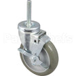 NC9588 Compatible Nieco Caster, Swivel, 5", 1/2-13, W/Brk