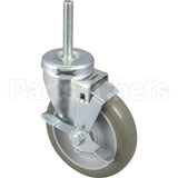 NC9588 Compatible Nieco Caster, Swivel, 5", 1/2-13, W/Brk