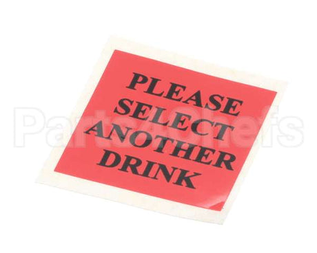 NL12AL Grindmaster Cecilware Label Select Drink
