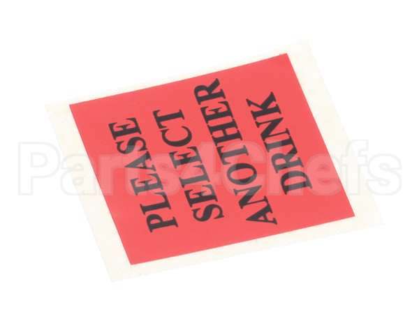 NL12AL Grindmaster Cecilware Label Select Drink