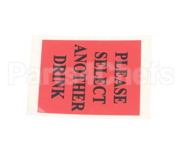 NL12AL Grindmaster Cecilware Label Select Drink