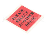 NL12AL Grindmaster Cecilware Label Select Drink