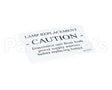 NL22AL Grindmaster Cecilware Label Caution (4) Gb8M