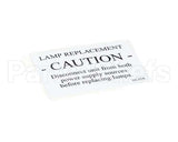NL22AL Grindmaster Cecilware Label Caution (4) Gb8M