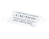 NL22AL Grindmaster Cecilware Label Caution (4) Gb8M