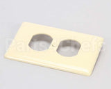 NP8I Hubbell Lighting Ivory 1 Gang Duplex Wall Plate