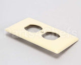 NP8I Hubbell Lighting Ivory 1 Gang Duplex Wall Plate